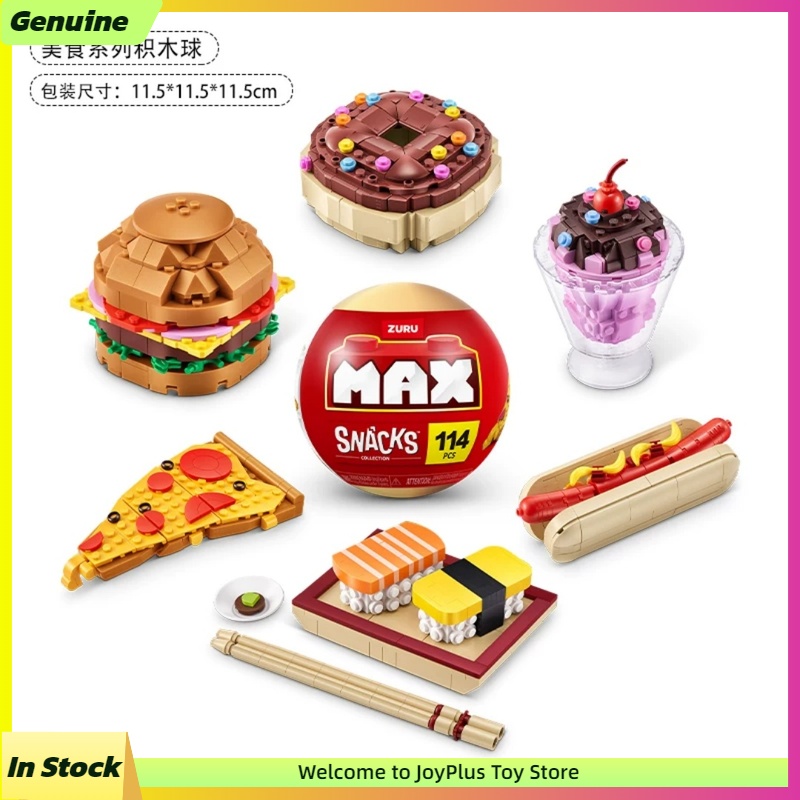 Food Good Snacks - ZURU MAX Snacks Blind Box Klocki