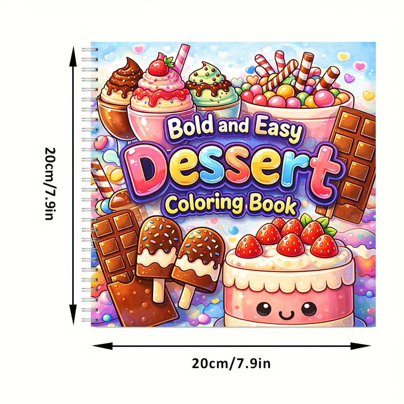 Książeczka do kolorowania dla  – Food And Snacks Coloring Book recenzja i cena