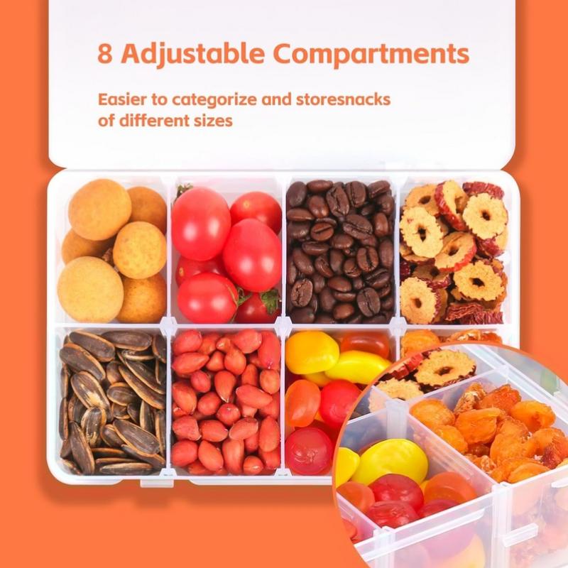 Pojemnik na tabletki z 8 przeg – Food Snacks With Iron recenzja i cena