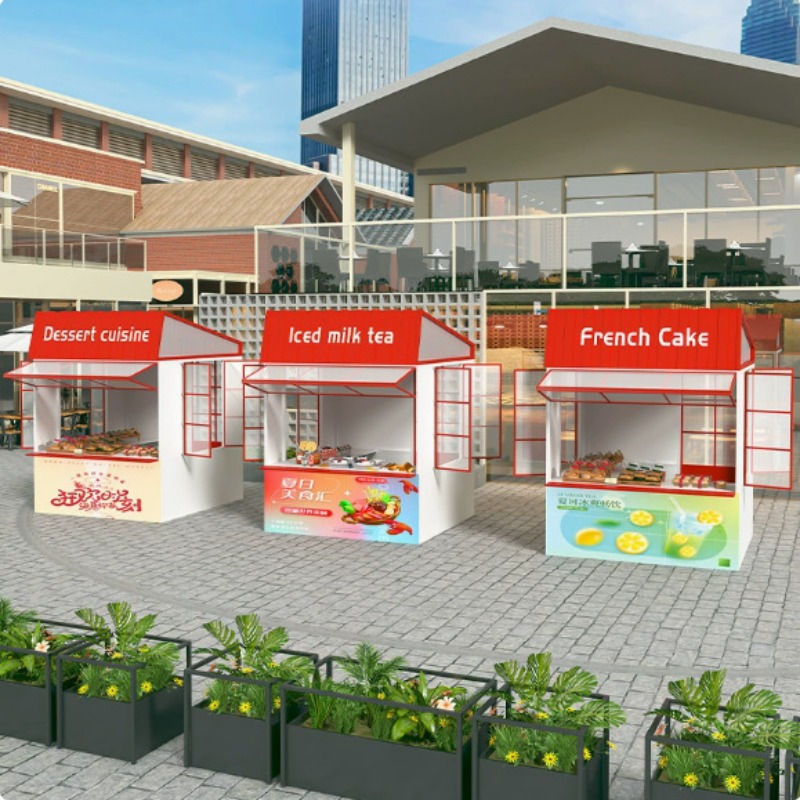 Mobilny stojak wystawowy na ze – Food Good Snacks recenzja i cena