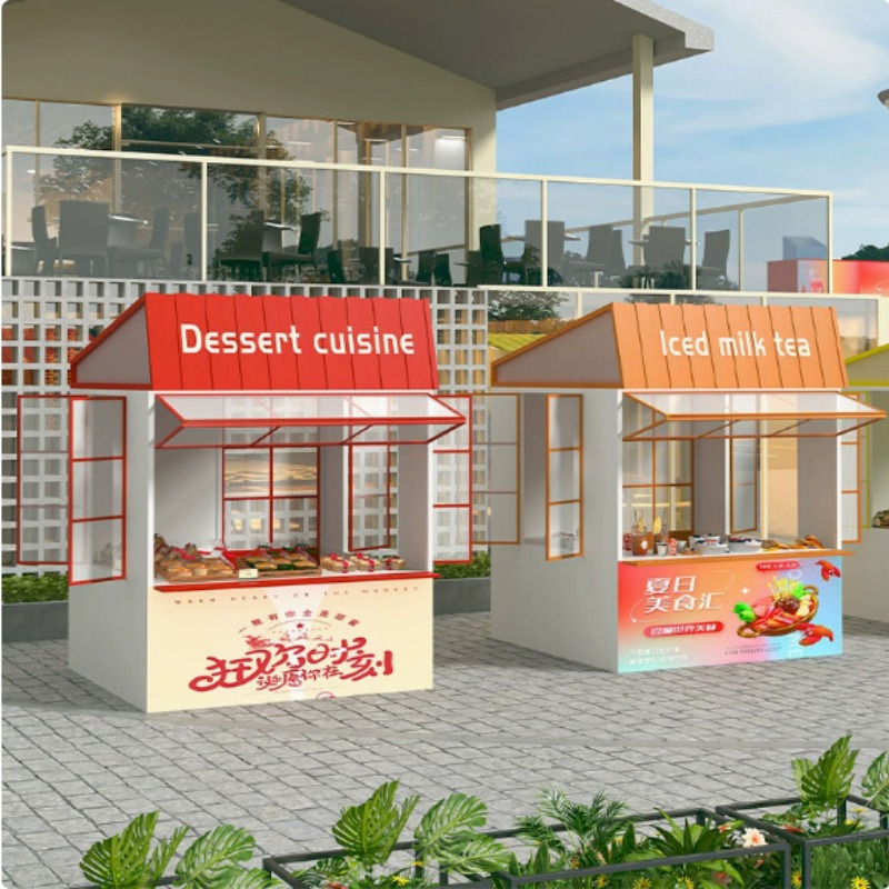 Mobilny stojak wystawowy na ze – Food Good Snacks recenzja i cena