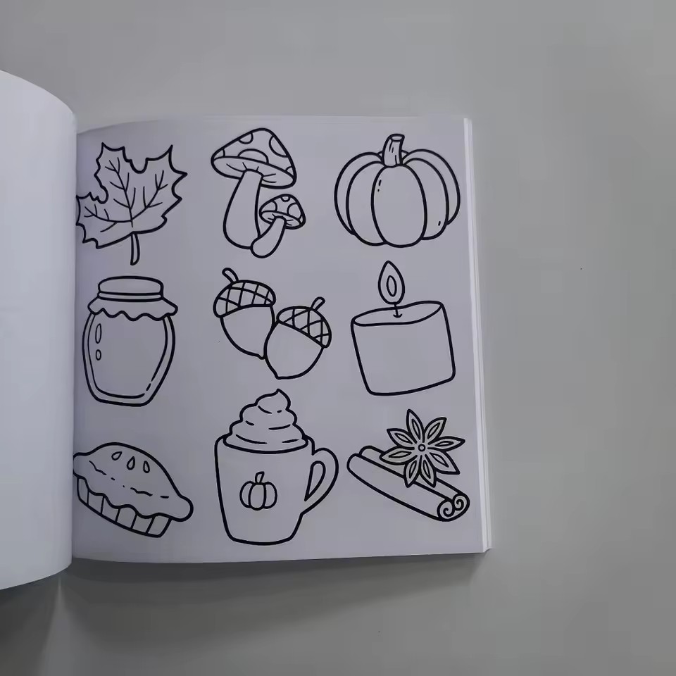 Kolorowanka dla dorosłych - 50 – Food And Snacks Coloring Book recenzja i cena