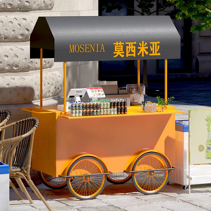 Przenośny wózek gastronomiczny – Food Snacks With Iron recenzja i cena