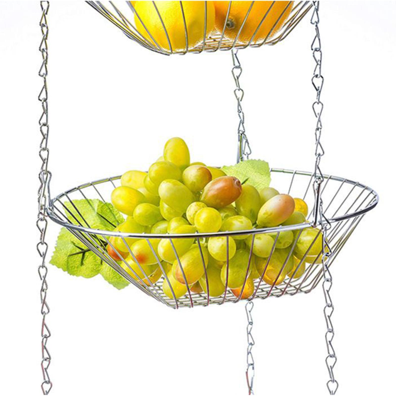 Koszyk na owoce 3-poziomowy że – Food Snacks With Iron recenzja i cena