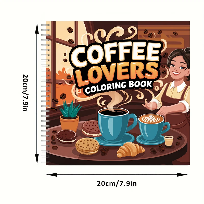 Książeczka do kolorowania dla  – Food And Snacks Coloring Book recenzja i cena