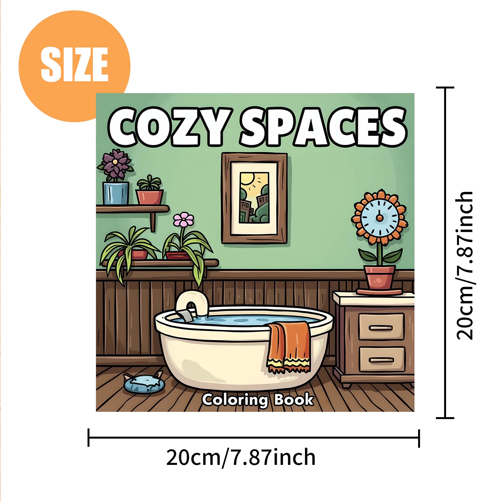 Bview Art Przytulne Przestrzen – Food And Snacks Coloring Book recenzja i cena