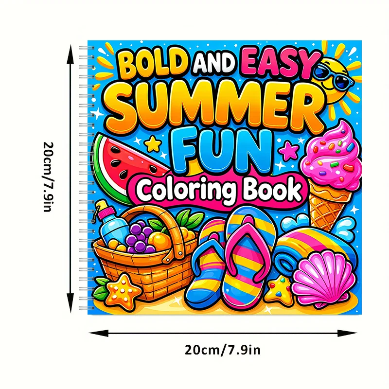 Książeczka do kolorowania Letn – Food And Snacks Coloring Book recenzja i cena